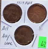 1927 P/D/S Lincoln Cents