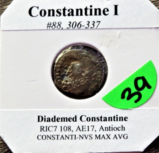 Constantine 1 #80 AD 285-310
