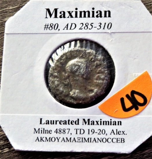 Maximiam #80 AD 285-310