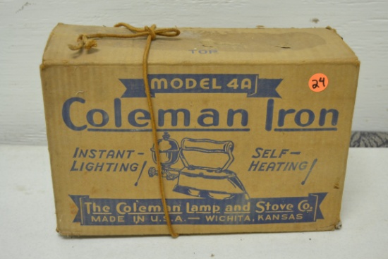 Coleman Iron W/ box