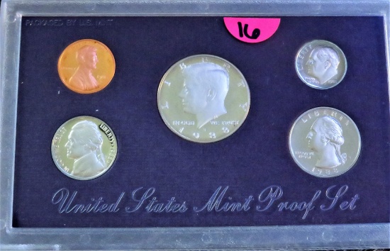 1988 United States Mint Proof Set