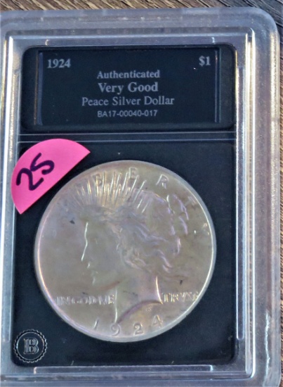 1924 Peace Dollar