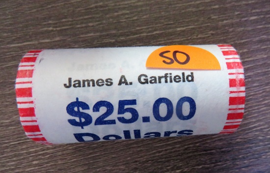 1 Roll ($25) Presidential Dollars