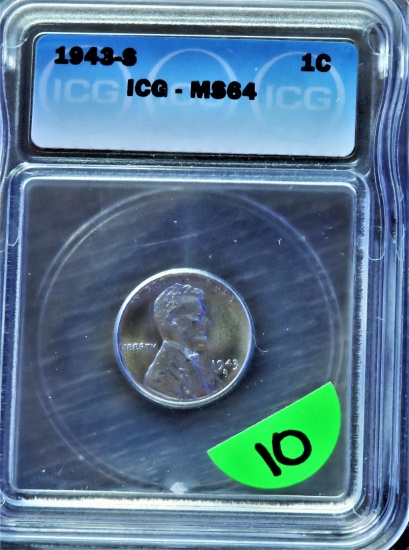 1943-S Wheat Cent