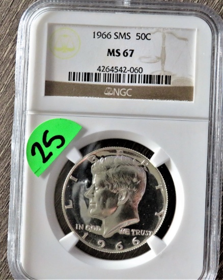 1966 Silver Kennedy Half