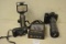 Cannon EOS camera W/ 400 mm lens, Pentax zoom 900 camera, Photo light, remote control