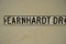 Earnhardt street sign