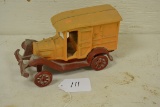 Cast iron delivery truck