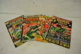 4 comic books