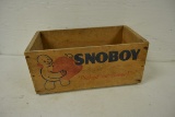 Snowboy wood box