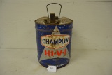 Champion HI 5 gallon oil can