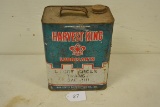 Harvest King lubricant can