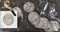 9 1942 Walking Liberty Halves