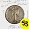 1936D Walking Liberty Half