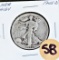 1945 D Walking Liberty Half