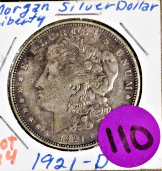1921D Morgan Dollar