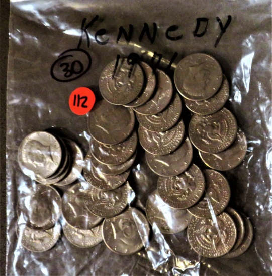 30 1971 JFK Halves