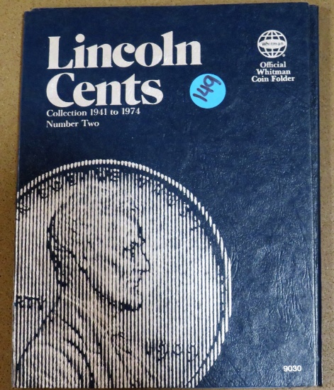 Lincoln Cent Book 1941-1974