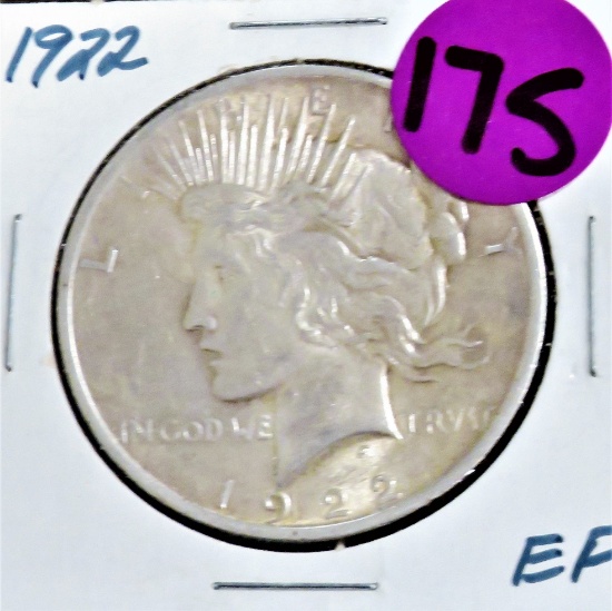 1922 Peace Silver Dollar