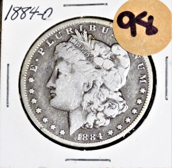 1884O Morgan Dollar
