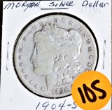 1904S Morgan Dollar