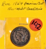 1854 Large Cent