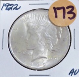 1922 Peace Silver Dollar