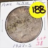1928-S Peace Silver Dollar