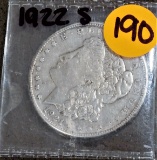 1922-S Peace Silver Dollar