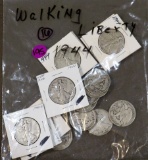16 1944 Walking Liberty Halves
