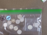 12 Mercury Dimes teens and twenties