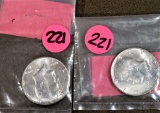 2 1964 JFK Halves
