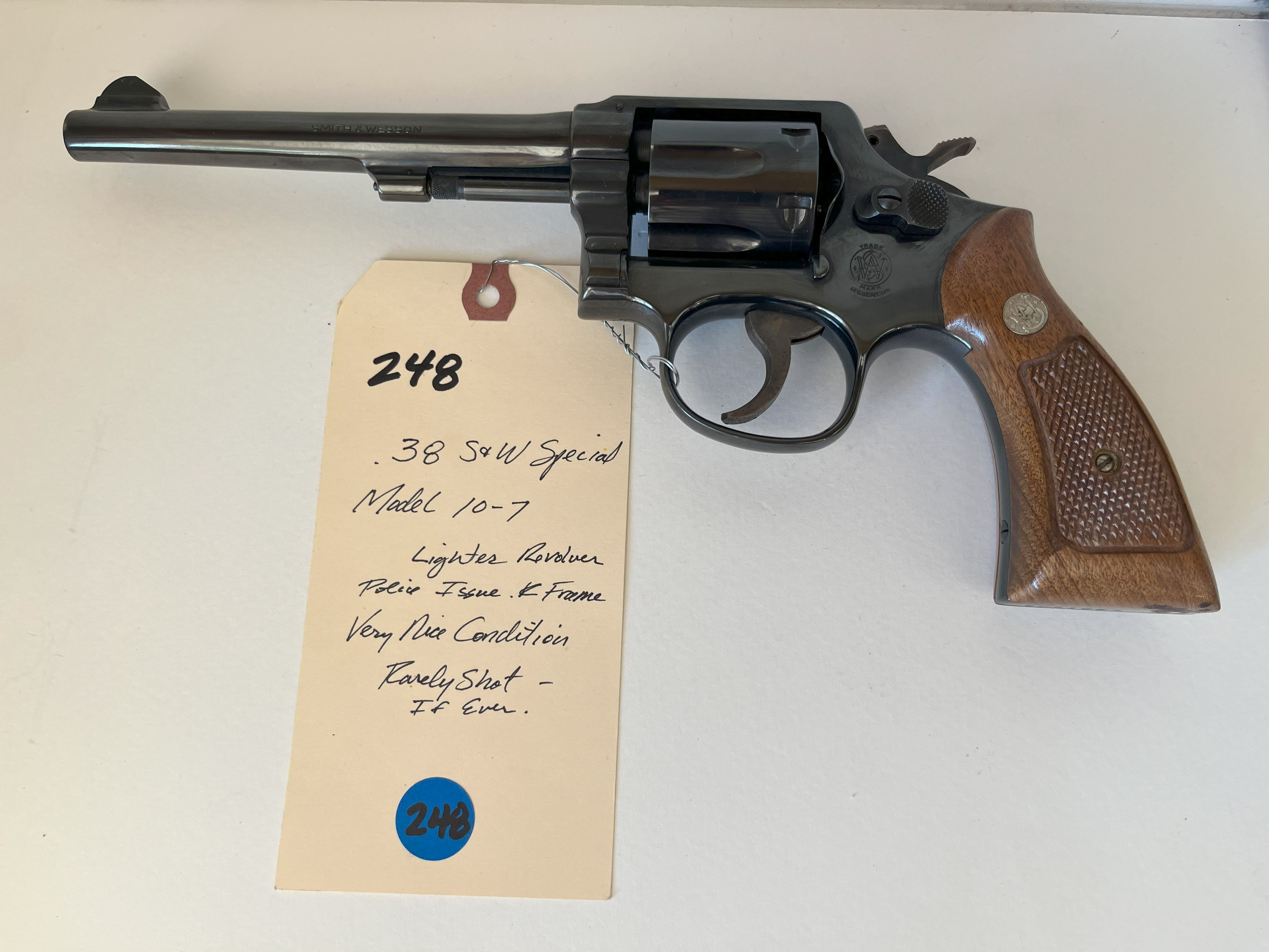 Smith and Wesson .38 Special Model 10-7 K Frame - | Proxibid