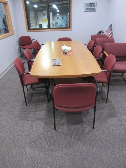Conference Table and 12 chairs