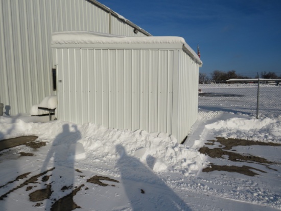 Open Sided Metal Building