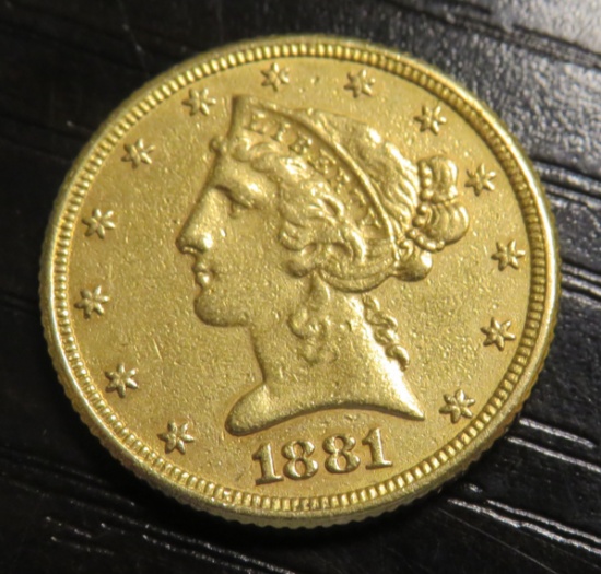 GOLD, COINS AND CURRENCY AUCTION