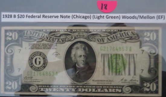 1928-B $20 Federal Reserve Note