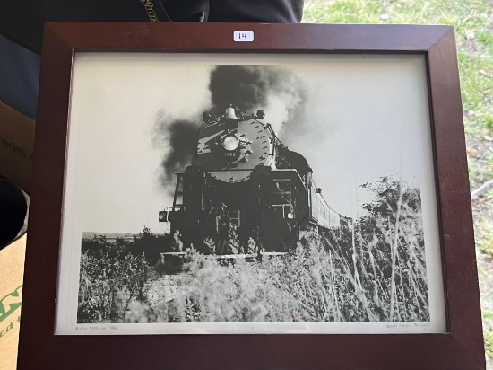 Framed Union Pacific Photo - 1946