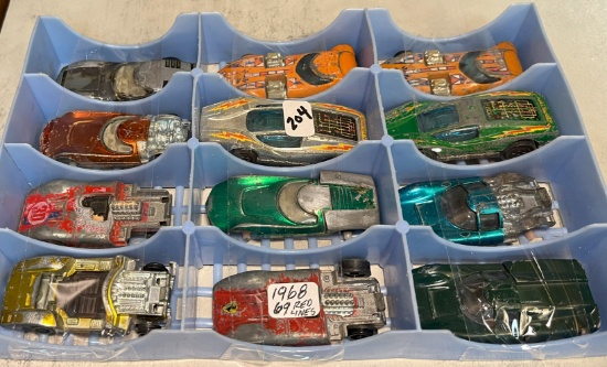 1969 Hot wheels Redlines - Mixed Years - Rough