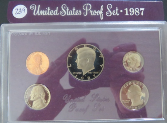 1987- US Mint Proof Set