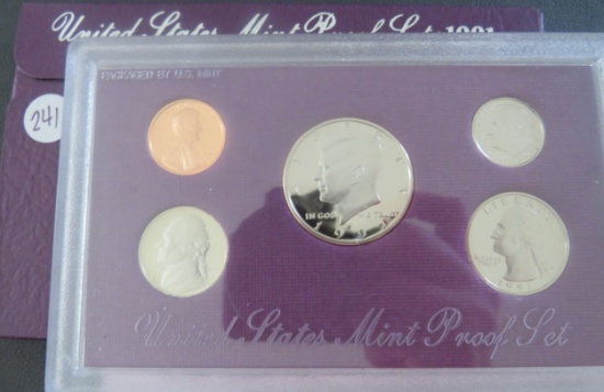 1991- US Mint Proof Set