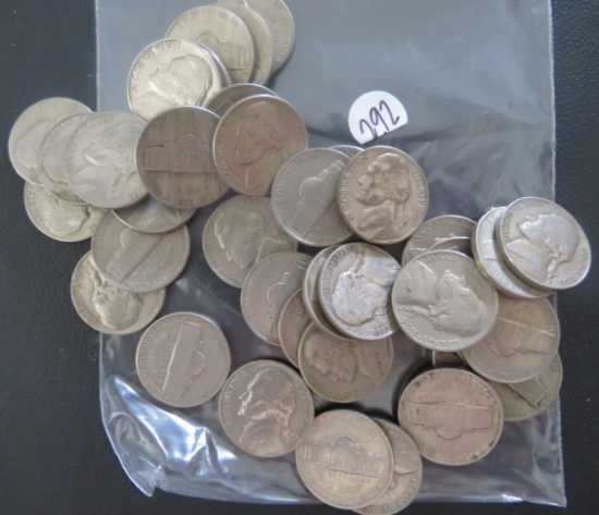 1- Bag of Mixed Jefferson Nickels
