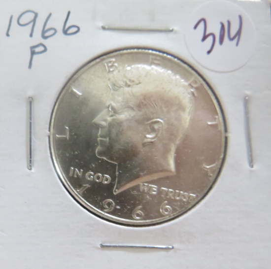 1966-P Kennedy Half Dollar