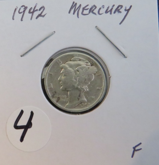 1942- Mercury Dime