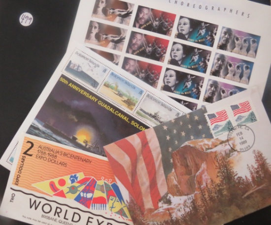 Maps/ Stamps/ Post Cards