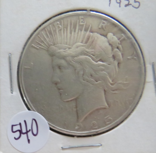 1925- Silver Peace Dollar