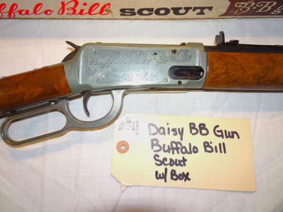 Daisy BB Gun Buffalo Bill SCOUT NIB