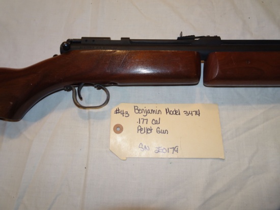 Benjamin Model 3474 177 Cal Pellet Gun