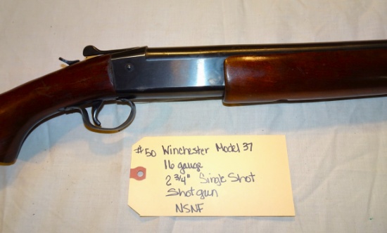 Winchester Model 37 16 ga 2 3/4" Single Shot Shotgun