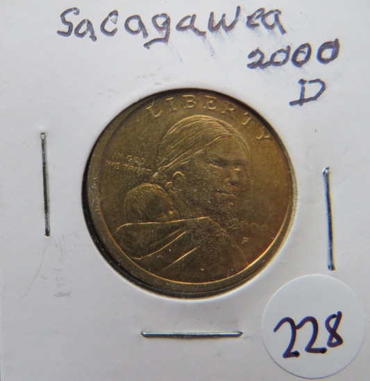2000-D Sacagawea One Dollar